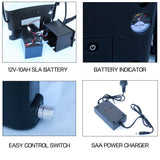 Samland Electric 12V Weed Sprayer & Pest Control Spray Pump Tank Knapsack Battery 16L V1060-BBS16