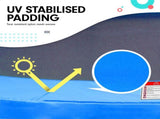 Kahuna Pro 10 ft Trampoline with Mat, Reversible Pad, Basketball Set TRA-KEM-10-OB-BB