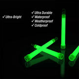 40Pcs Survival Kit Glowing Stick Emergency Light Sticks for Camping and Emergency Survival V1369-AZ3-W-11565