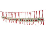 Christmas Advent Calendar Bags Hanging 24 Days Countdown Calendar Pocket for Party Celebration V1294-YM0523-3115210230311