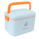 Large Medicine Storage Box Organizer Container Family Emergency Medicine Case with Removable Tray V1294-YM0703-3117230036611