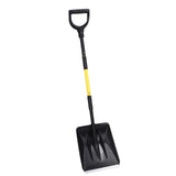 Snow Shovel Heavy Duty Snow Removal Winter Tool with D Grip Handle Aluminum Strip for Driveway Home V1294-YM0901-3111250126711