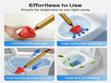 Multipurpose Household High Pressure Toilet Plunger, 2026 Upgraded Powerful Air Drain Unclogger V1258-DP02-F-828