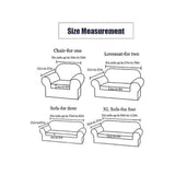 2 Seater Stretch Sofa Cover with Armrests 145-185cm V1263-JX-3529