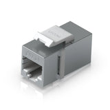 Ubiquiti Pass-through Cat6A Keystone Coupler, 12-Pack, For Connecting Pre-terminated Ethernet Cables V1202-V2-NHU-U-K-COUPLER-C6A