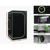 Green Fingers Grow Tent Light Kit 100x100x200CM 2200W LED Full Spectrum GT-D-100X100X200-BOARD-220-DIM