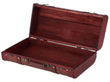 Antique Suitcase Portable Wooden Storage Chest Collection Ornaments Photography Props V1294-YM0714-3115210131311