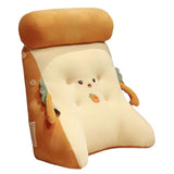 Backrest Pillow Washable Removable Cover Soft Cartoon Animal Back Support Cushion for Office Chair V1294-YM0706-3117230223711