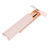 Portable Mini Electric Fan USB Rechargeable Handheld Cooling Fan for Outdoor Traveling V1294-YM0718-3113200185111
