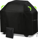 BBQ Grill Cover 420D Oxford Waterproof Windproof for Outdoor Gas and Charcoal Grills 145 x 60 x 120 V1189-LC-HW-00455
