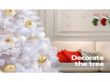Jingle Jollys Christmas Tree 2.1m 1000 White Tips Xmas Tree Decorations XM-TR-WELL-7F-WH