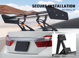 GT Wing Spoiler, 53.1 inch Universal Spoiler with Double Deck, Adjustable Lightweight Aluminum, V952-TYXWYLHJLHJSC6ITCV0