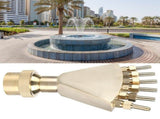 1.5in DN40 Adjustable Fountain Nozzle Spray Nozzle Head for Garden Swimming Pool SPA V1294-YM0901-3111200252911