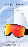 Outdoor sports products ,Winter skiing anti UV card myopia cylindrical double-layer anti fog skiing V1091-SK-0473