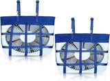 2 Pcs Classic Box Fan Holder for Horse Stall Adjustable Equine Bag Hanging Stable Supplies Metal V1259-DP01-A-5599