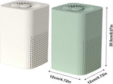 Small Air Purifier for Bedroom, Pets & Allergies, Desktop Portable Design V1263-JX-4766