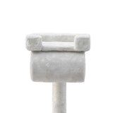 158cm Cat Tree Scratching Post Scratcher Pole Gym Toy House Furniture Multilevel - beige V610-CAT52007-BEI