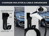 1 Set EV Charger Holder, Electric Car Charger Cable Holder, Charging Box Holder, Wall-Mount Electric V1366-AZ2-W-16230