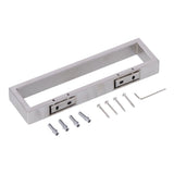 Stainless Steel Towel Rack Bathroom Towel Holder Wall Mounted Towel Bar Square Thicken Towel Hanger V1294-YM0714-3112210098511