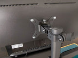 Triple Monitor Mount Stand Desk Clamp with 3 Adjustable Arms for Multi-Screen Setup V63-954151