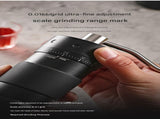 Grey Premium 7-Star Manual Coffee Grinder - Portable Bean Mil V888-ELOSUNG34100