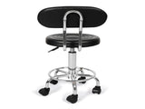 Levede 2x Salon Stool Swivel Bar Stools BR1057-BKX2