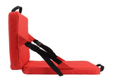 Outdoor Chair Cushion Portable Comfortable Oxford Cloth Foldable Stadium Seat Cushion Red V1294-YM0626-3111220313711