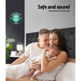 Artiss Bed Head Headboard King Size Fabric - CAPPI Charcoal BFRAME-H-CAPPI-K-CHAR