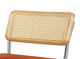 Levede 2xRattan Chair Dining Chairs Orange CH1108-2-BR