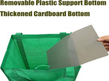 10 Pack Heavy Duty Reusable Grocery Bags with Reinforced Bottom, Large Capacity Shopping Totes for V1107-CS-STGWDLV