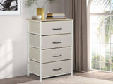 Levede Storage Cabinet Tower Chest Beige CH1050-CR