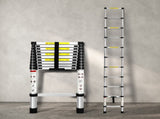 Traderight Multipurpose Ladder Telescopic 3.2M Silver 3.2 Meter HW0076-3.2M