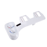 Self Cleaning Single Nozzle Hot Cold Fresh Water Spray Non Electric Bidet Bathroom Toilet Seat V1294-YM0901-US-JY00245