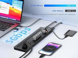 ACASIS DS-516PB 16-Port USB 3.2 Gen1 5Gbps 60W On-Off Switch 4xUSB3.2 - 5Gbps, 10xUSB-A2.0, V28-ELEACADS516PB