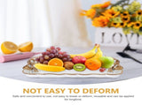 Serving Platter Rectangular Tray Resin Bowknot Dessert Serving Tray Tableware Tray V1370-AZ4-16193