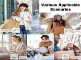 Ladies' Hat - Beanie Hat - - Ladies' - 4 Pieces - Knitted hat for ladies - Warm Winter V1188-MS101-02400-1