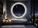 500x700mm LED Bathroom Mirror Oval Dimmable Anti-Fog V178-66711