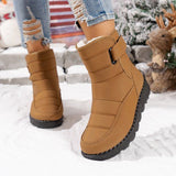 Women's Waterproof Snow Boots, Warm Fleece-Lined Winter Boots with Non-Slip Outdoor Sole for Cold V1189-LC-DG-00238