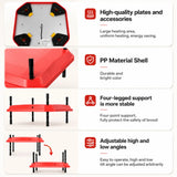 CARLA HOME Chick Brooder Heating Plate - Adjustable Height - Red - Chicken Heater V178-36540
