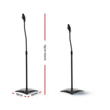 Alpha Speaker Stand 75-112cm Adjustable Height Surround Sound Studio Home 2pcs STAND-SPEAKER-X1B-FC2