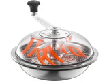 Bud Leaf Bowl Trimmer, 335 mm Manual Bud Trimmer, with Sharp Stainless Steel Blades, Visual Cutting, V952-SDKSCJ13YCSDM3MZQ001V0