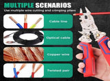16 in 1 Wire Stripper Twister for Cutting and Pulling Wires, Multifunctional Cable Scissors, Voltage V1258-DP02-F-20