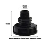 Hose Connector Ibc Tank Adapter With 60Mm Coarse Thread Inlet Fits Most Standard S60X6 Valves And V1189-LWWAL-20260327-04175
