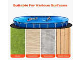 Oval Pool Liner Pad, 18 x 33 ft Pool Liner Pad for Above Ground Swimming Pools, Extra-Thick Pool V952-DSYYCDDOVAL1YFH9K001V0