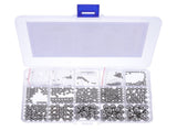 SWETRACE Bearing Steel Ball Assortment 580Pcs Round Easy Installation Mechanical Components 1X1X1CM V1189-LWWAL-20260327-03347