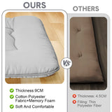 Foldable Floor Mattress Roll Up Futon Mattress Thicken Memory Foam for Bedroom Guest Room and Travel V985-FLOORMATTRESS