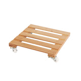 Plant Display Stand Indoor Living Room Shelf Free Standing Shelf with Row Wheel for Garden V1294-YM0901-190119QY0141