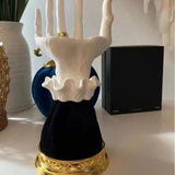 Halloween Candle Holder Witch Hand Shaped Resin Candlestick Desktop Ornaments Decor V1294-YM0710-10295459