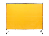 Welding with Frame, 6' x 6' Welding Curtain, Flame-Resistant Vinyl Welding Protection V952-DMSHJPF6X6YCWE2S4V0