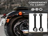 1 Pair Adjustable Motorcycle Lowering Links Suspension Drop Rear Linkage for Ride Height Adjustment V1369-AZ3-W-24482